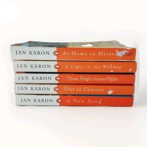 Jan Karon Beloved MITFORD Series Paperback Books Novels 1, 2, 3, 4, 5